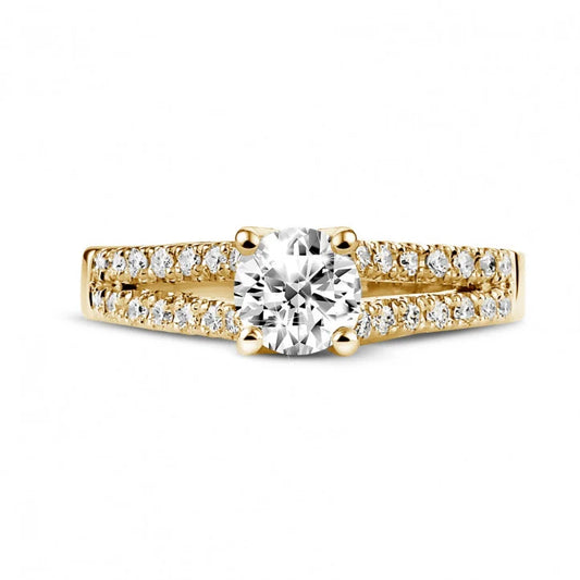 Anillo de Promesa Alma Dorado
