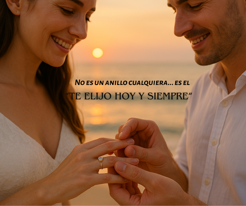 Box de Anillo de Promesa Clasico